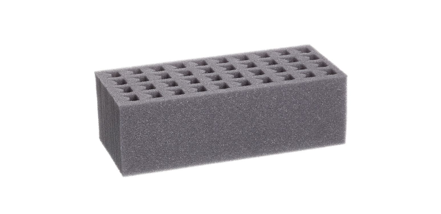 Vacuette foam insert for Transport Box (VTB), grey, for 40 tubes, Greiner