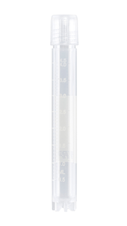 Cryotube plp, 4,5ml, diamètre 12 x 90 mm , graduation max.4ml, TPP