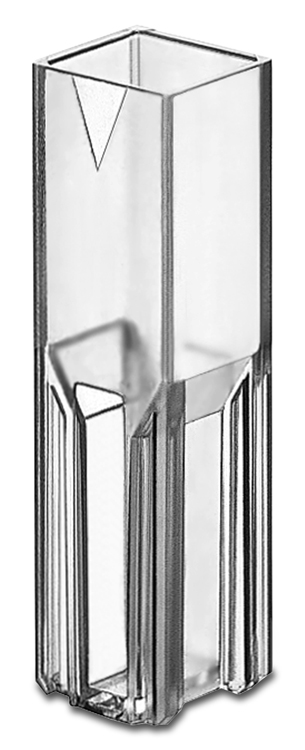 UV-cuvette, semi-micro, volume 1,5ml, Brand