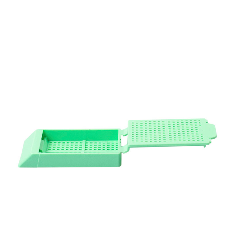 Histosette I Biopsy 45° with lid green, Simport