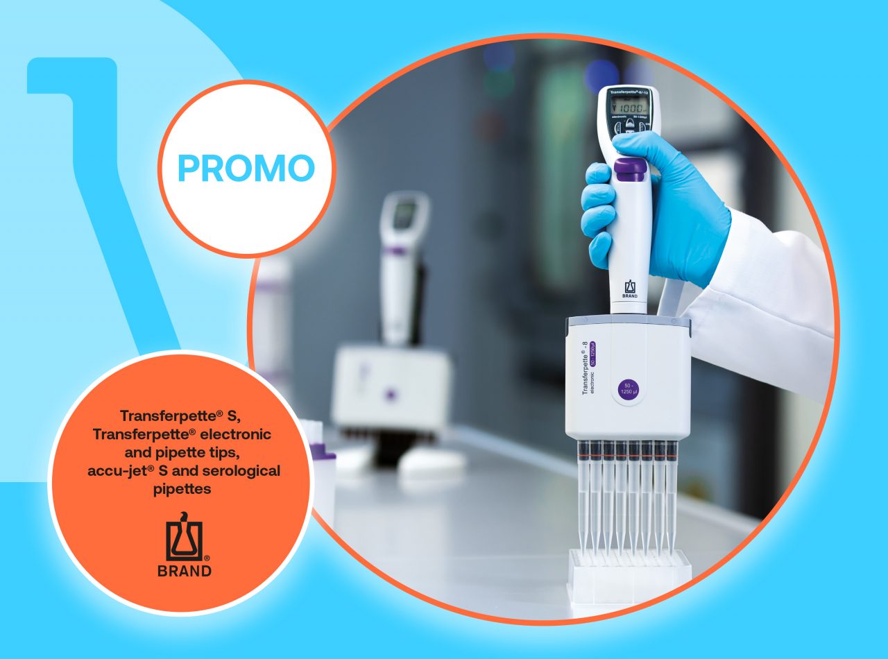 MLS | Brand Promotion on Transferpette® electronic micropipette, pipette tips, accu-jet® S and serological pipettes